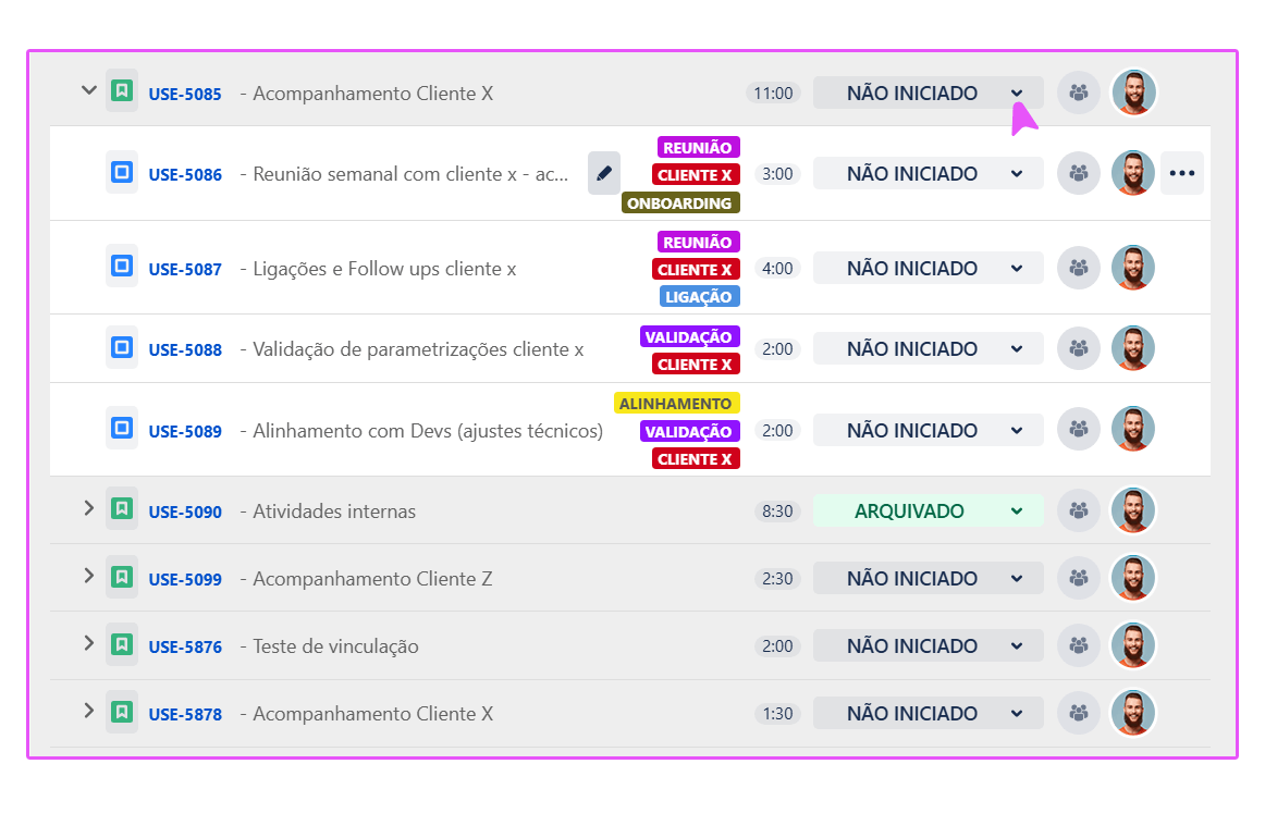 Sprints para áreas de negócios